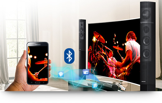 Kino Domowe J5550W Łączność Bluetooth