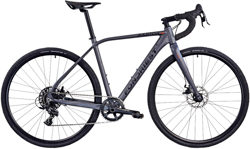 Rower przełajowy FONDRIEST Raptor 1.0 M22 28 cali męski Szaro-czarny rower szosowy rower wyścigowy do jazdy wyczynowej największa prędkość jak najmniejszym kosztem maksymalnie zmniejszać opór powietrza