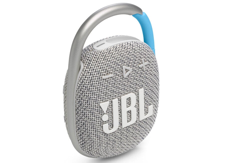 Głośnik mobilny JBL Clip 4 Eco  jakość dźwięk wykonanie transmisja bluetooth wodoszczelna pyłoszczelna obudowa akumulator