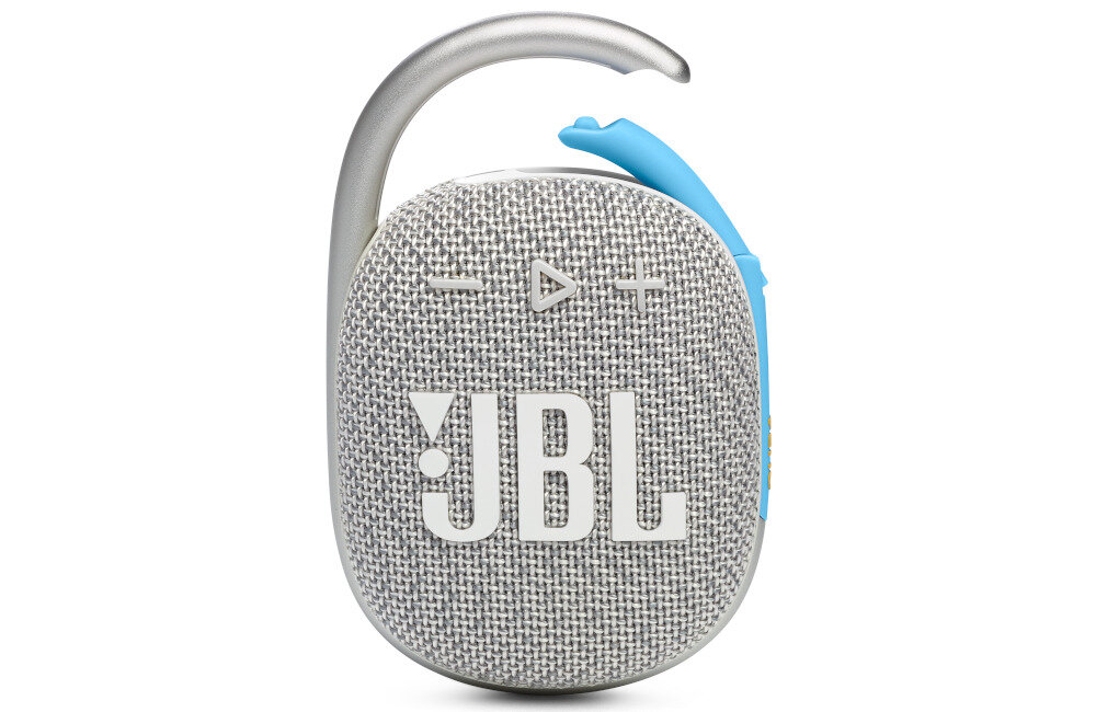 Głośnik mobilny JBL Clip 4 Eco  jakość dźwięk wykonanie transmisja bluetooth wodoszczelna pyłoszczelna obudowa akumulator