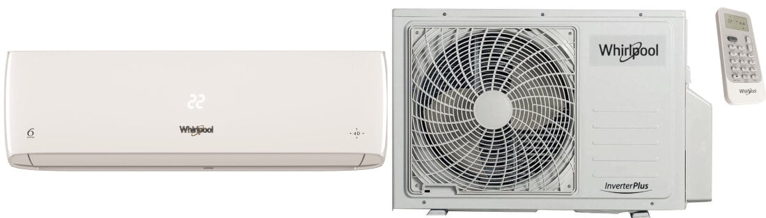 Klimatyzator Split, Pompa ciepła powietrze - powietrze WHIRLPOOL SPICR318W zestaw akcesoria komplet wyposazenie