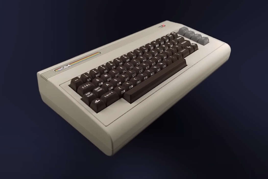 Konsola COMMODORE C64 Mini gry zabawa nostalgia przesłość  gaming retro