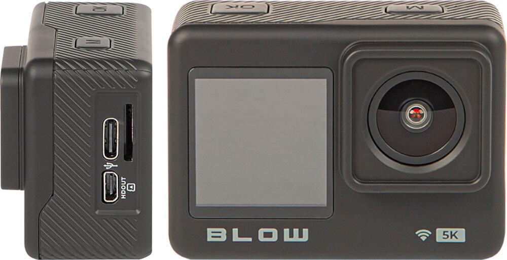 Kamera sportowa BLOW GoPro4U 11 pamięć porty złącza