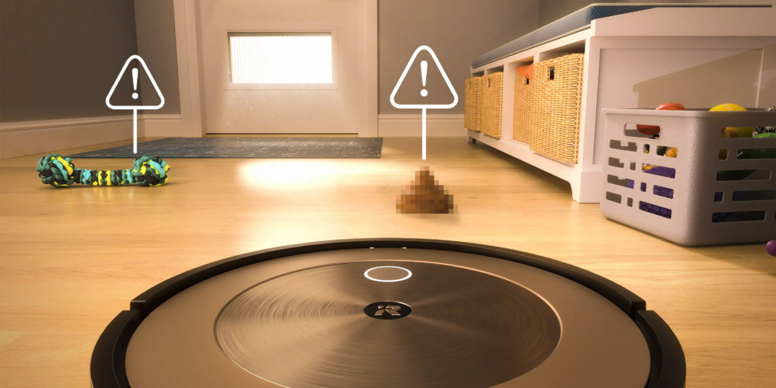 Robot sprzątający IROBOT Roomba j9+ rozpoznaje omija przeszkody nawigacja PrecisionVision
