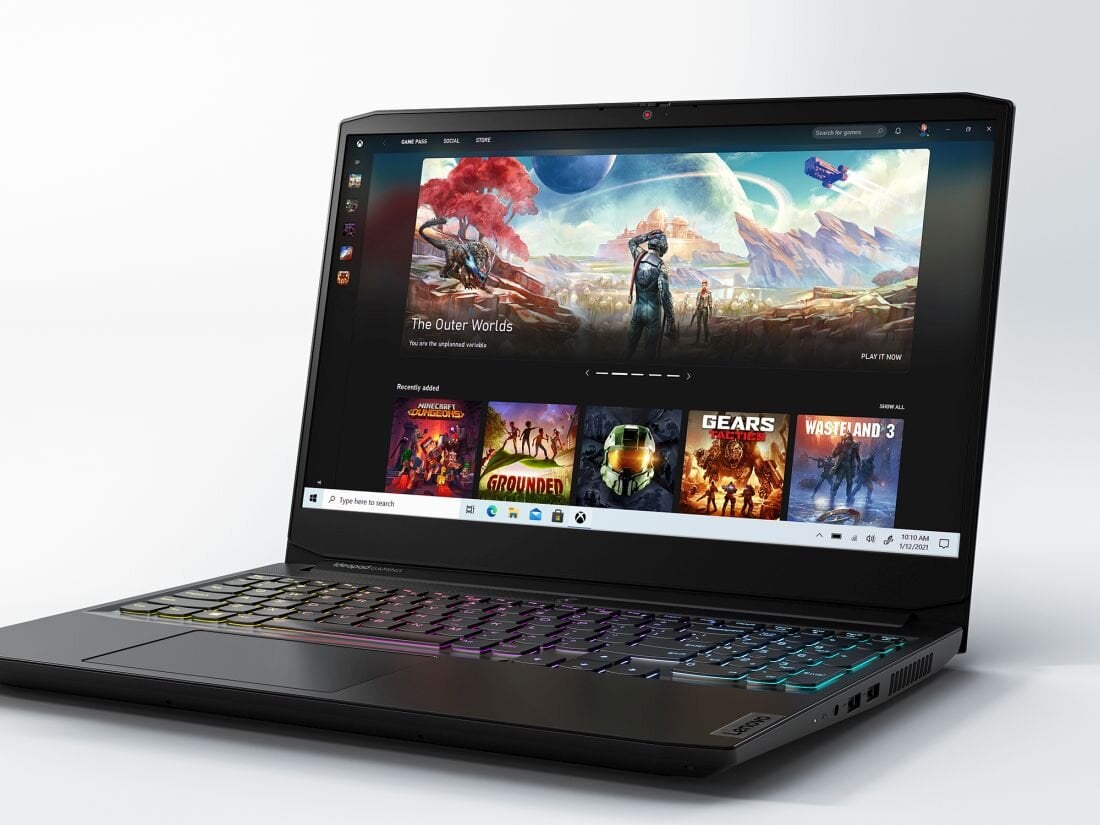 Laptop LENOVO IdeaPad Gaming 3 - wygląd ogólny procesor AMD Ryzen 5 Nvidia GeForce GTX 1650 TI