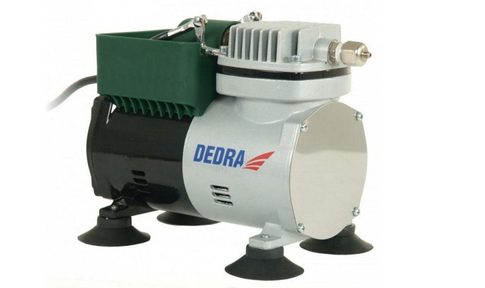 DEDRA-DED7470 kompresor ciśnienie wydatek końcówki pompowanie przedmuchiwanie przewód opony samochodowe rowerowe piłka materac oczyszczanie sprężone powietrze