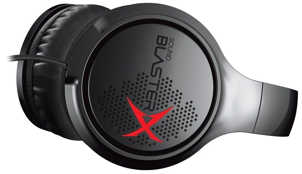 Słuchawki CREATIVE Sound BlasterX H3 - złącze Mini Jack odłączany mikrofon pilot na kablu 