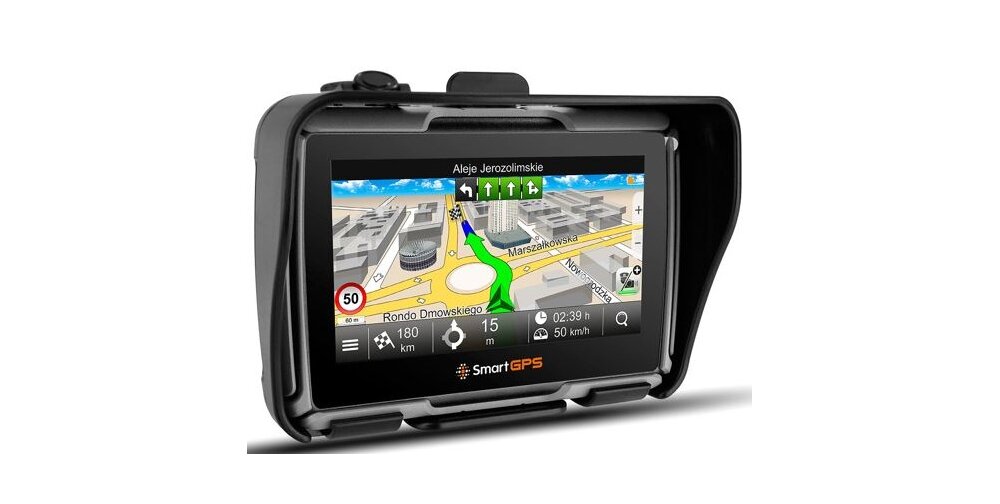Nawigacja SMART SG43 ekran mapy sterowanie gps rysik uchwyt samochód 
