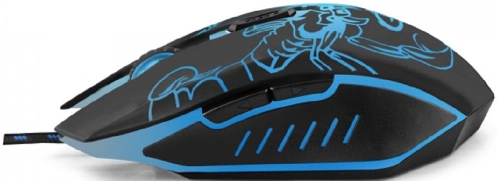 Mysz ESPERANZA MX203 Scorpio Blue  - profil praworeczny 