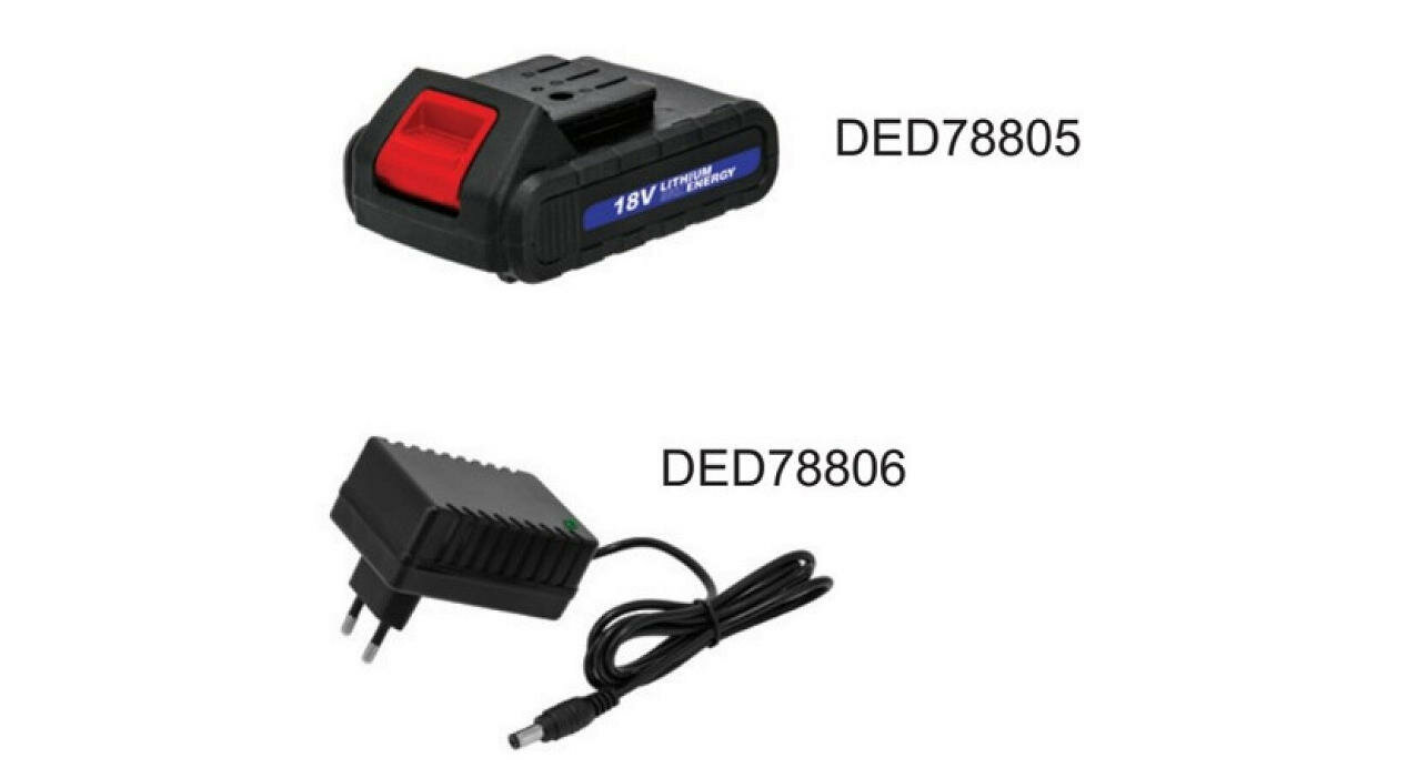 DEDRA-DED7880B wiertarka wkrętarka ładowarka akumulator 
