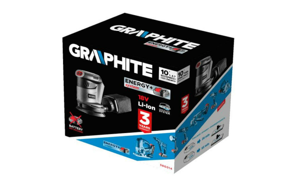GRAPHITE-58G014-Energy zestaw urządzenie instrukcja karta gwarancyjna