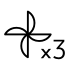 Ikona Triple Cooling