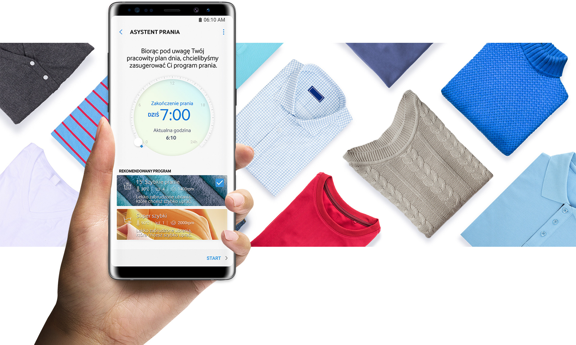 Smart Control - steruj pralką na smartfonie