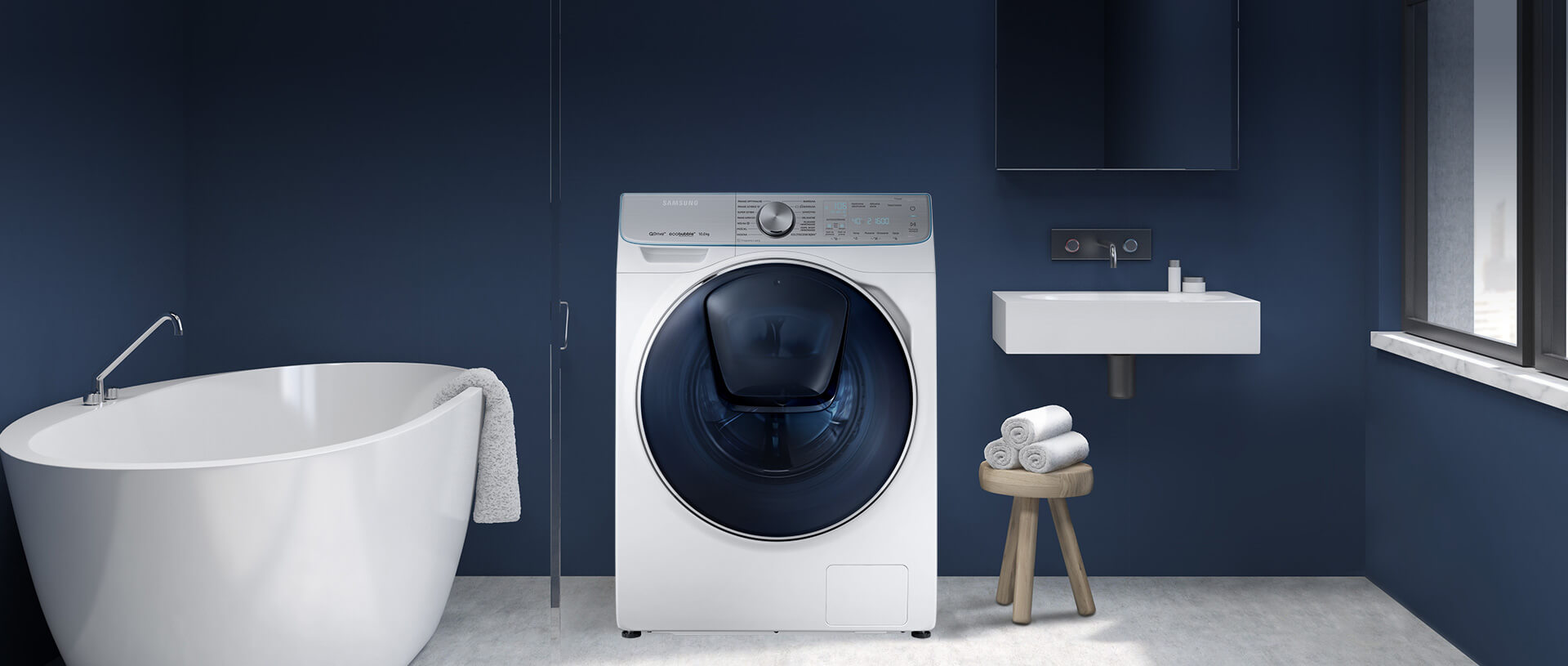 Ochrona delikatnych tkanin w pralkach Samsung