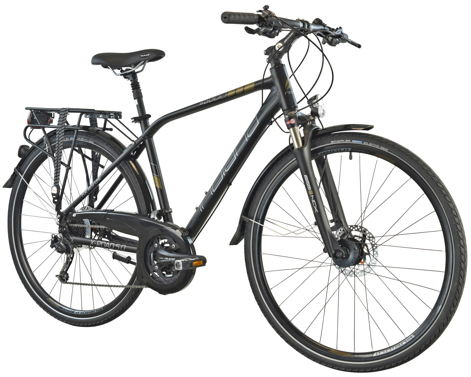 Rower trekkingowy INDIANA XRoad 5.0 M19 Czarnobrązowy sklep