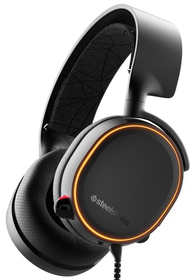 Słuchawki STEELSERIES Arctis 5 Czarny – sklep internetowy Słuchawki gamingowe SteelSeries Arctis 5 czarne