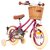 Rower dziecięcy GERMINA Vintage 12 cali dla dziewczynki Fioletowy