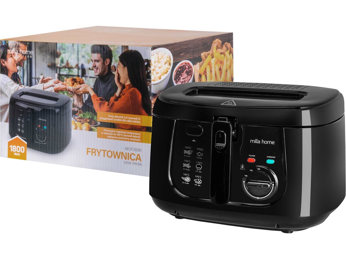 Frytkownica MILLA HOME MOF300K sklep Avans.pl