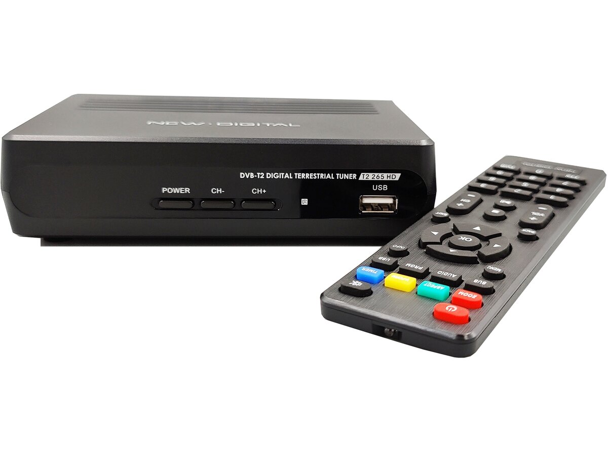 Dekoder NEW DIGITAL T2 265 HD DVBT2/HEVC/H.265 sklep