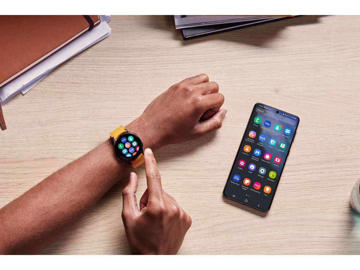 Smartwatch SAMSUNG Galaxy Watch 4 Classic SMR890NZ 46mm Srebrny sklep Avans.pl