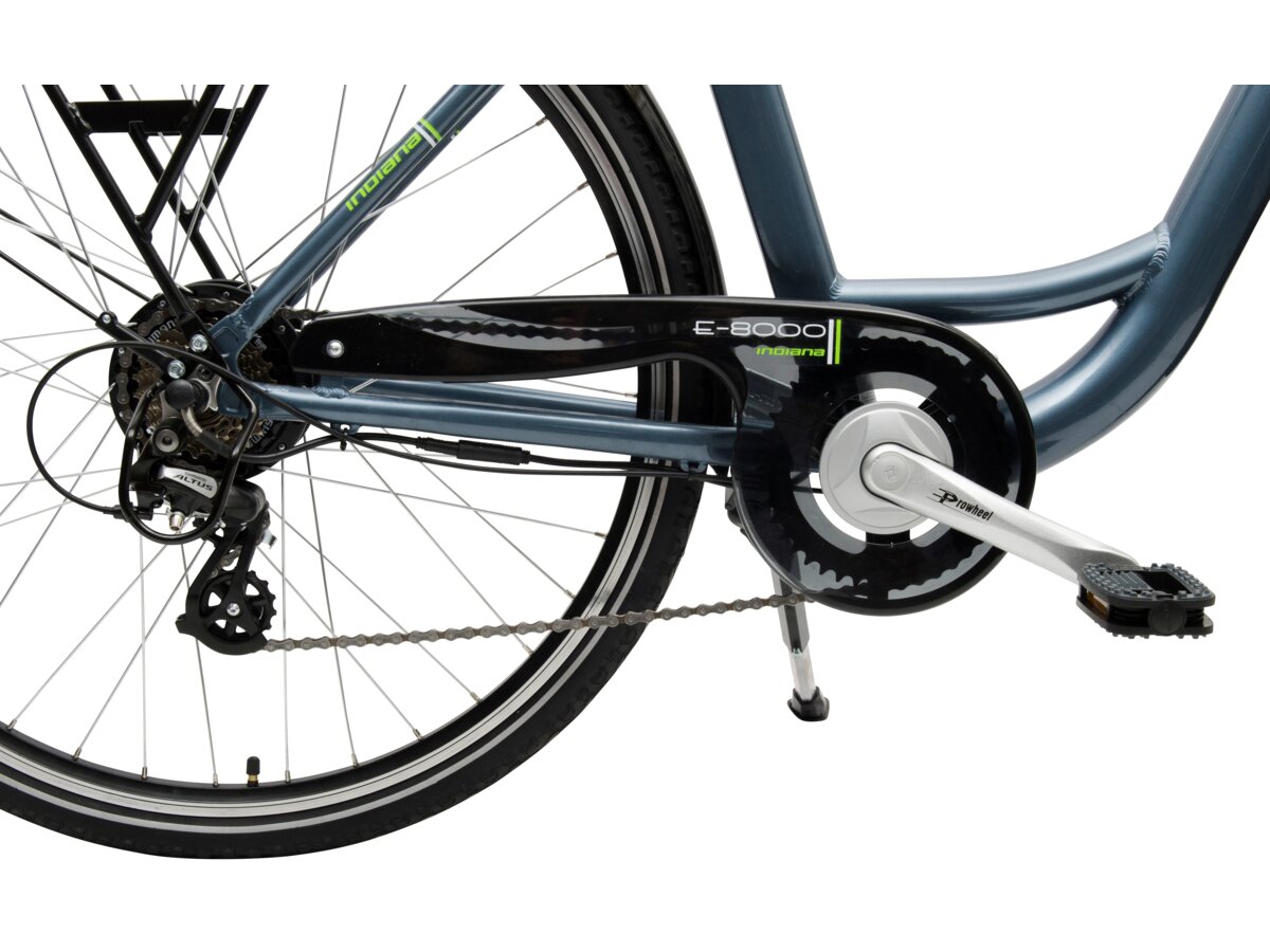 Rower elektryczny INDIANA E8000 D18 28 cali damski Niebieski sklep
