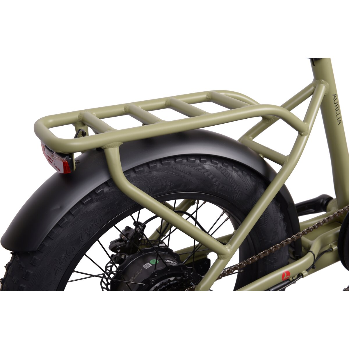 Rower elektryczny LOMBARDO Aurelia U16 20 cali Zielony mat sklep