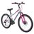 Rower młodzieżowy INDIANA Roxy Jr 24 cale dla dziewczynki Biało-różowy