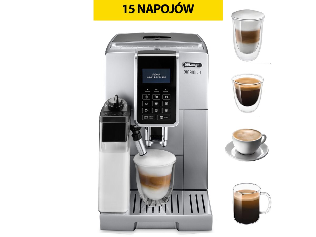 Ekspres DELONGHI Dinamica ECAM 350.75.S sklep Avans.pl