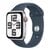 APPLE Watch SE 2gen GPS + Cellular 44mm koperta z aluminium (srebrny) + pasek sportowy rozmiar S/M (zimowy błękit)