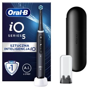 Szczoteczka magnetyczna ORAL-B iO 5 Czarny – sklep