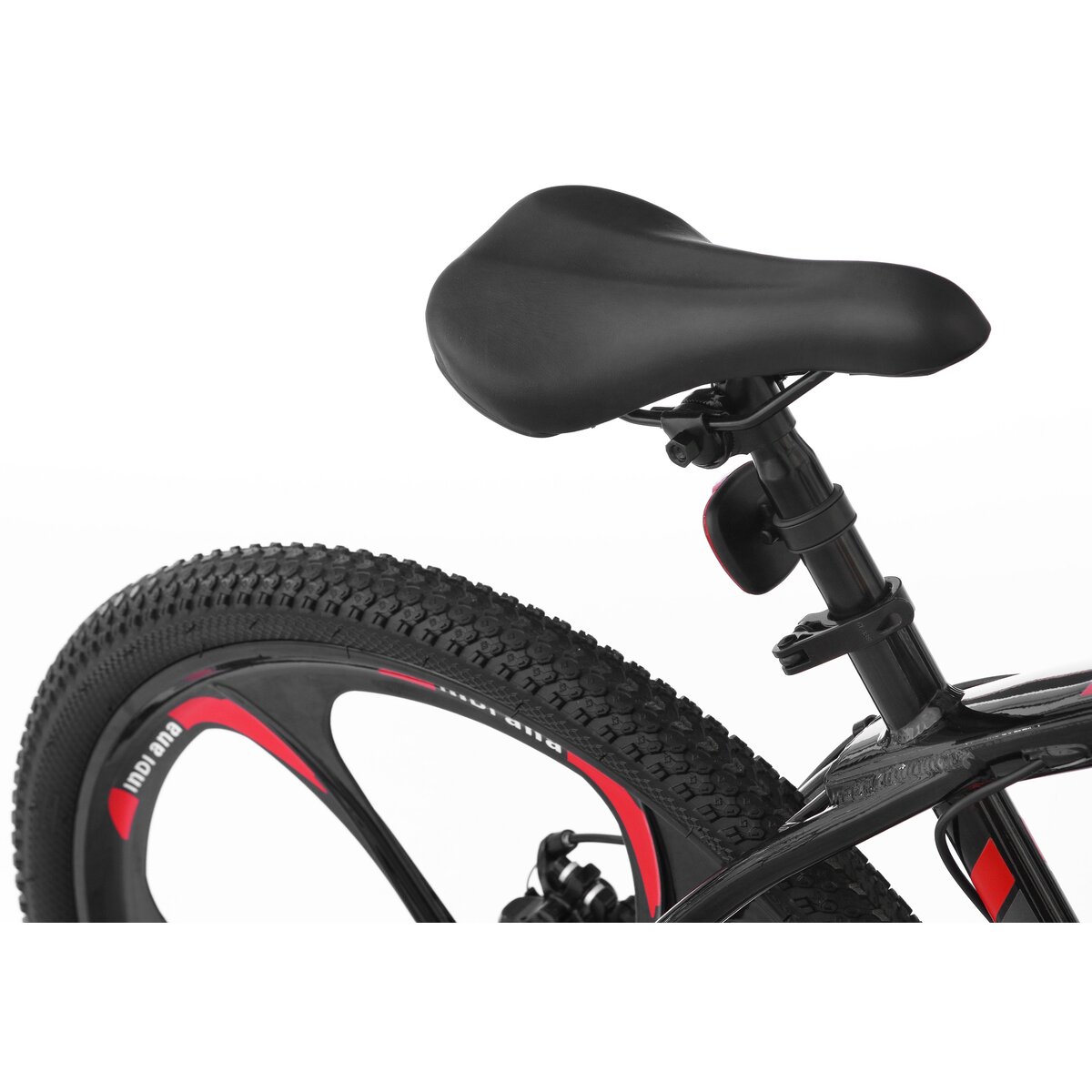 Rower górski MTB INDIANA X-Rock 3.6 M17 26 cali męski Czarno-czerwony ...