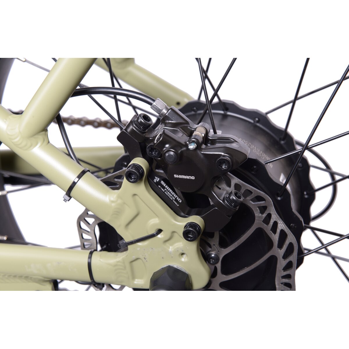 Rower elektryczny LOMBARDO Aurelia U16 20 cali Zielony mat sklep