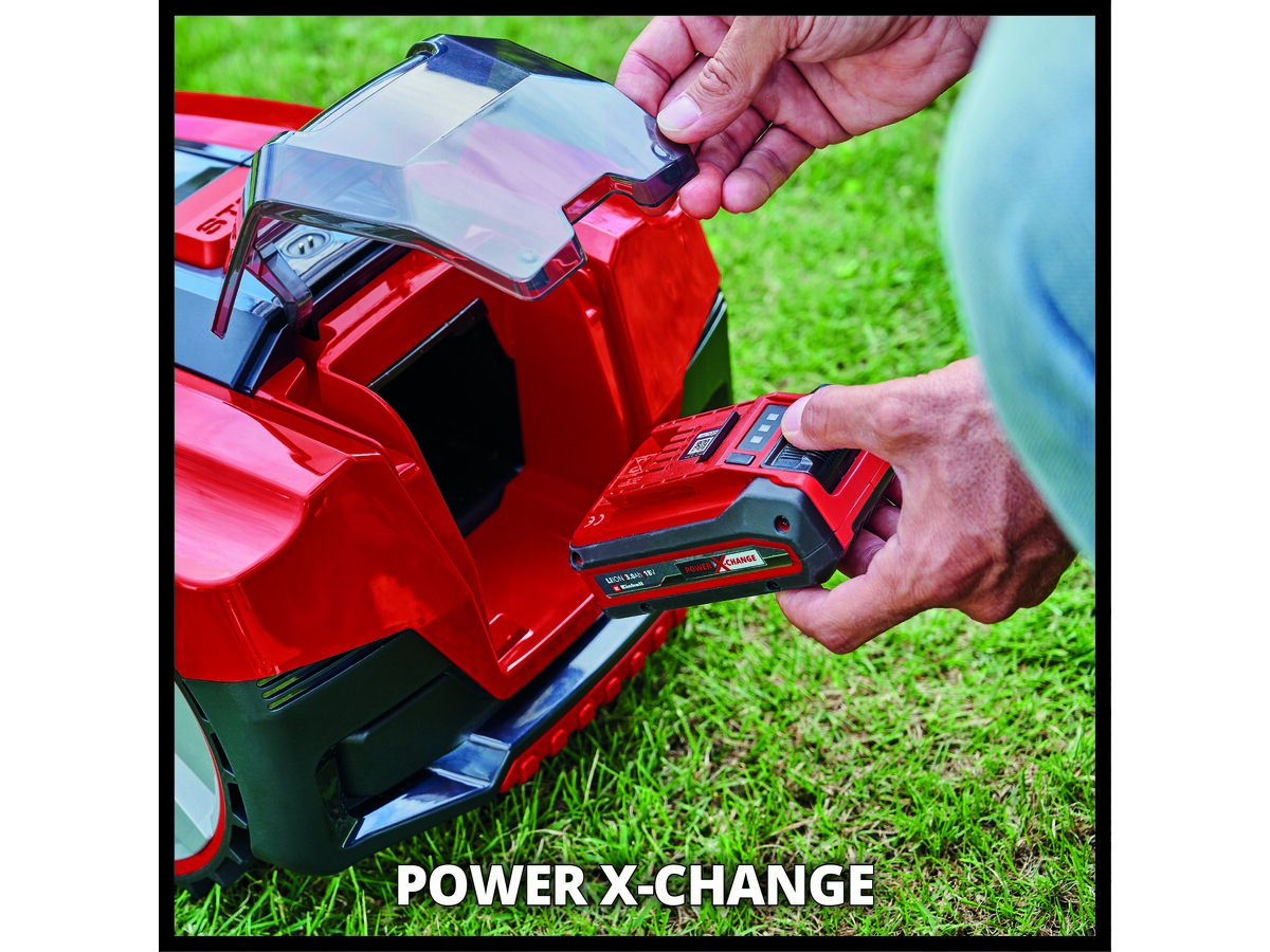 Tondeuse Robot Einhell FREELEXO 350 - Pour Pelouse Jusqu'à 350m² - Avec Batterie Power X-Change