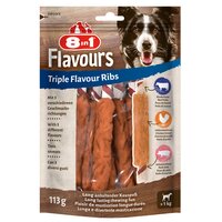 Przysmak dla psa 8IN1 Triple Flavour Ribs 113 g