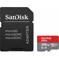 Karta pamięci SANDISK Ultra microSDXC 256GB + Adapter