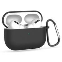 Etui na słuchawki TECH-PROTECT Icon Hook do Apple Airpods Pro 1/2 Czarny