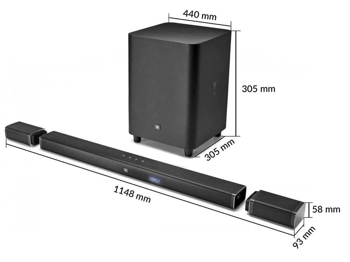 Soundbar JBL Bar 5.1 Czarny sklep Avans.pl