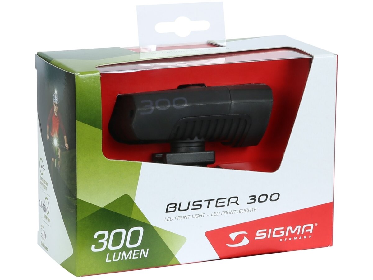Lampka rowerowa SIGMA Buster 300 – sklep internetowy Avans.pl