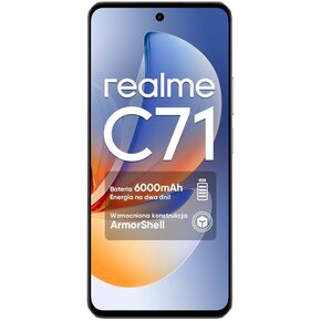 realme C71 6GB/128GB SIMフリー ホワイト Smartfon REALME C71 6/128GB 6.67