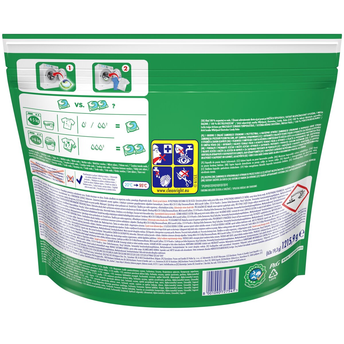 Kapsułki do prania ARIEL All in 1 Pods Color 63 szt. sklep