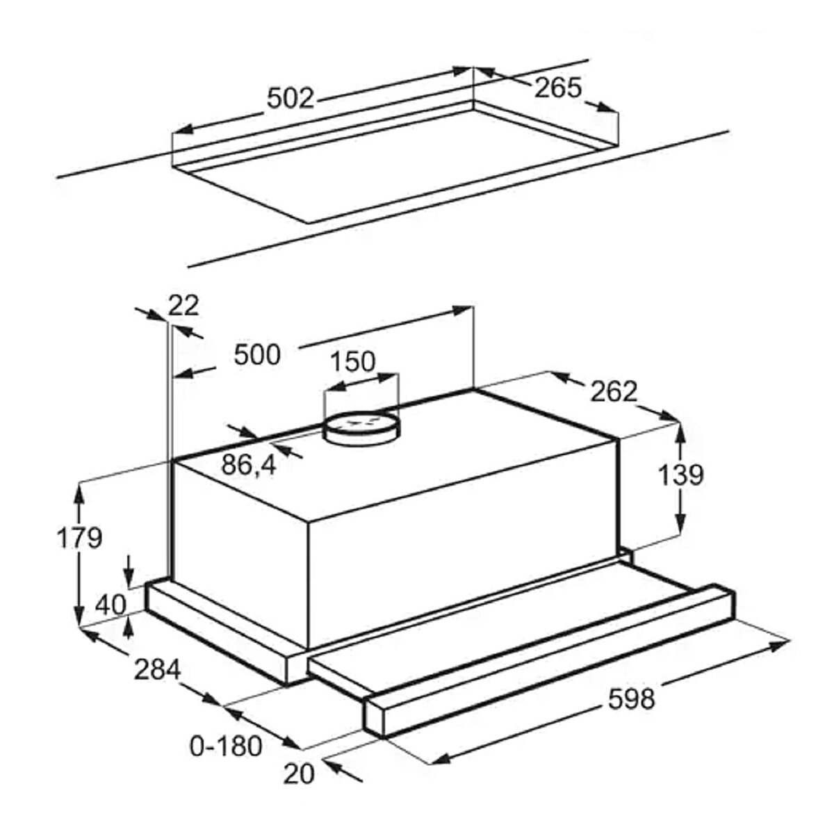 Okap ELECTROLUX LFP326S Szary sklep Avans.pl
