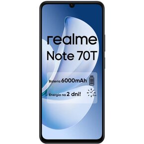 Realme Note 70T ブラック 64GB 11台セット Smartfon REALME Note 70T 4/256 Obsidian Black najlepsza cena