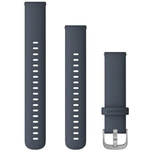 Pasek do Garmin Venu 2S Forerunner 255S QuickFit 18 Granatowy