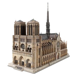 Puzzle 3D CUBIC FUN Budowle Świata Katedra Notre Dame MC260H