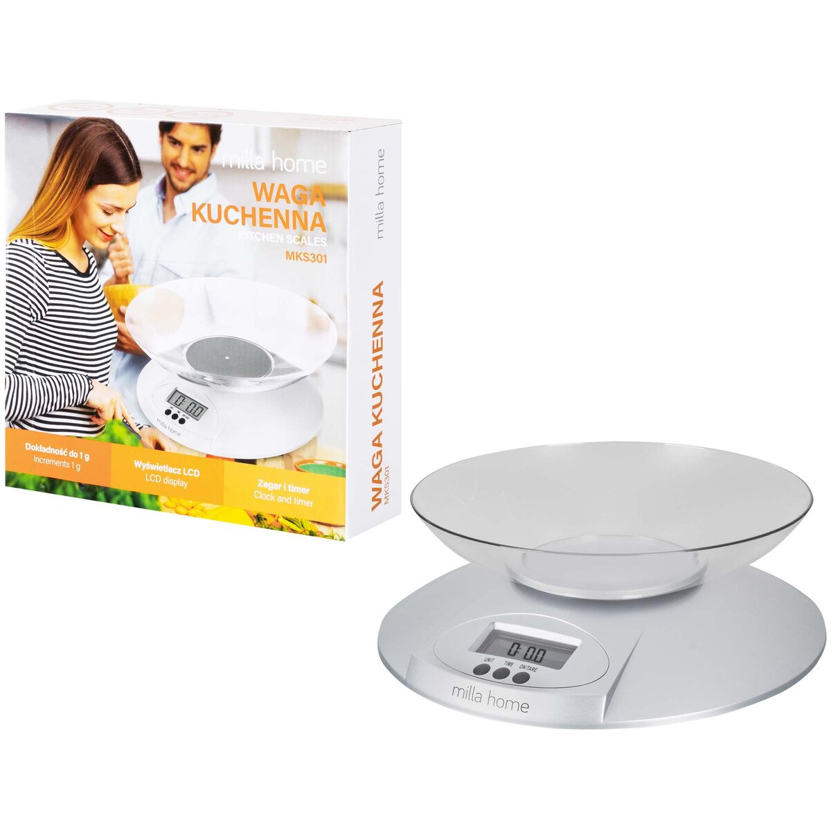 Waga MILLA HOME MKS301 sklep Avans.pl