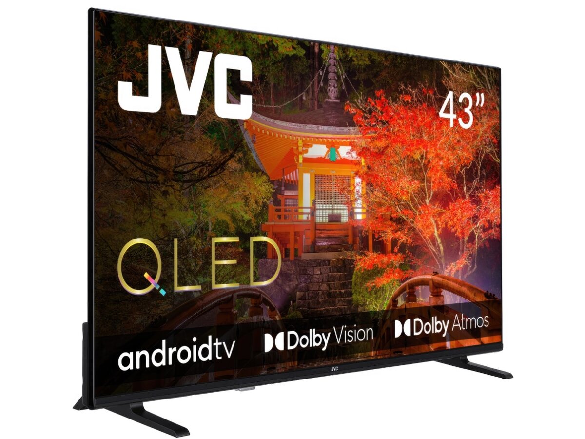 Telewizor JVC LT43VAQ330P 43" QLED UHD Android TV Dolby Vision HDMI 2.