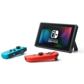 Konsola NINTENDO Switch HAC-001(-01) + Kontroler Switch Czerwono-niebieski  – sklep internetowy Avans.pl