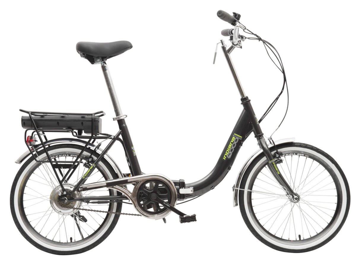 Rower elektryczny INDIANA E1000 D11 20 cali Czarny sklep