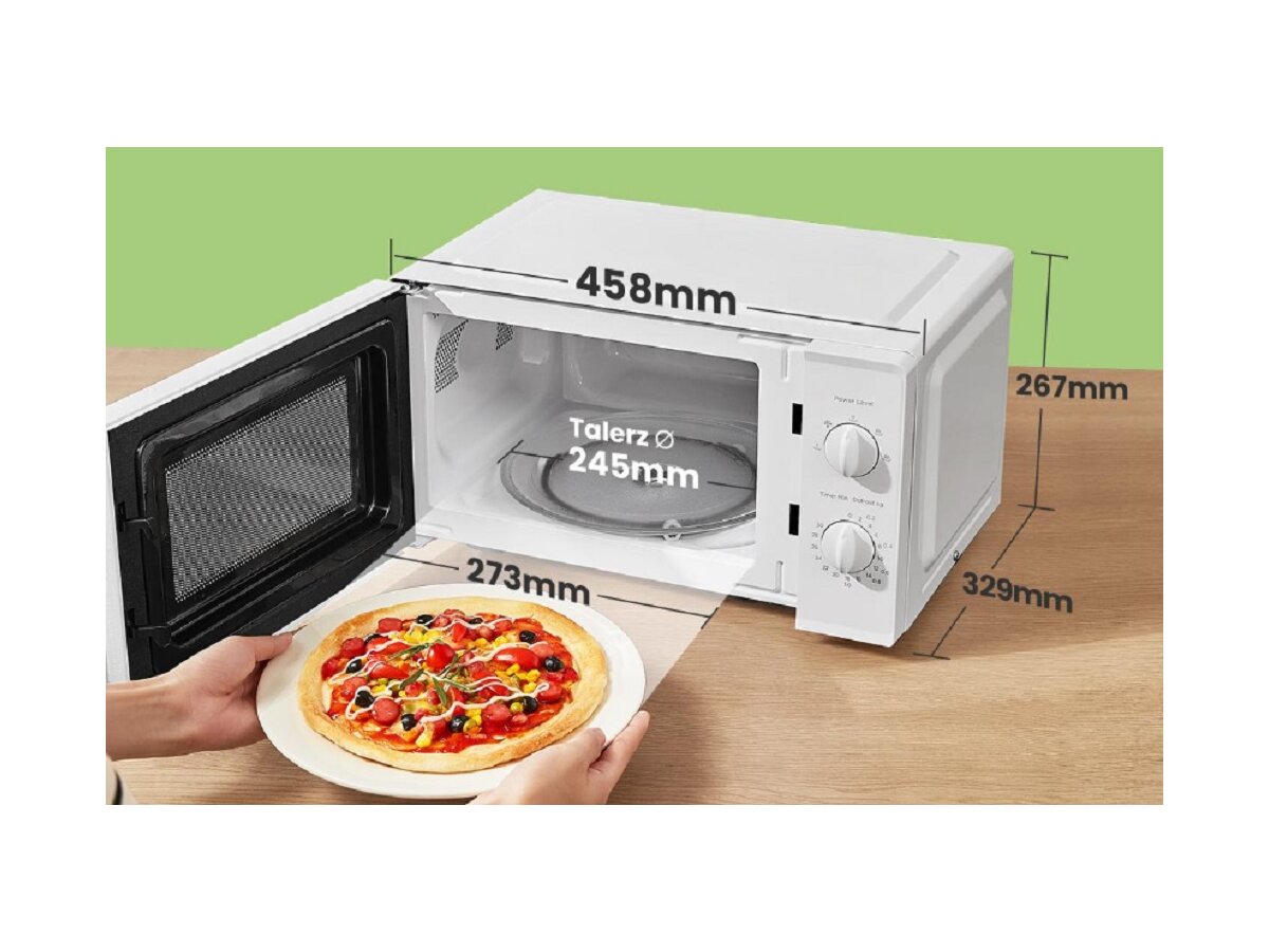Kuchenka mikrofalowa COMFEE CMO-MP012OC-WH 700W średnica 24.5 cm ...