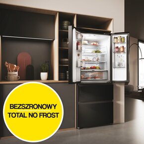 Lodówka HAIER HFR3718ENGB Side by Side No Frost 177.5cm